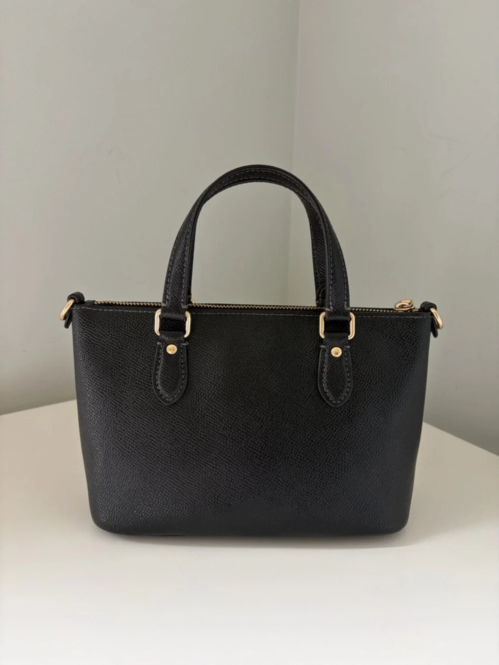 Coach Mini Gallery Tote Bag With Cherry Charm - Picture 2 of 14